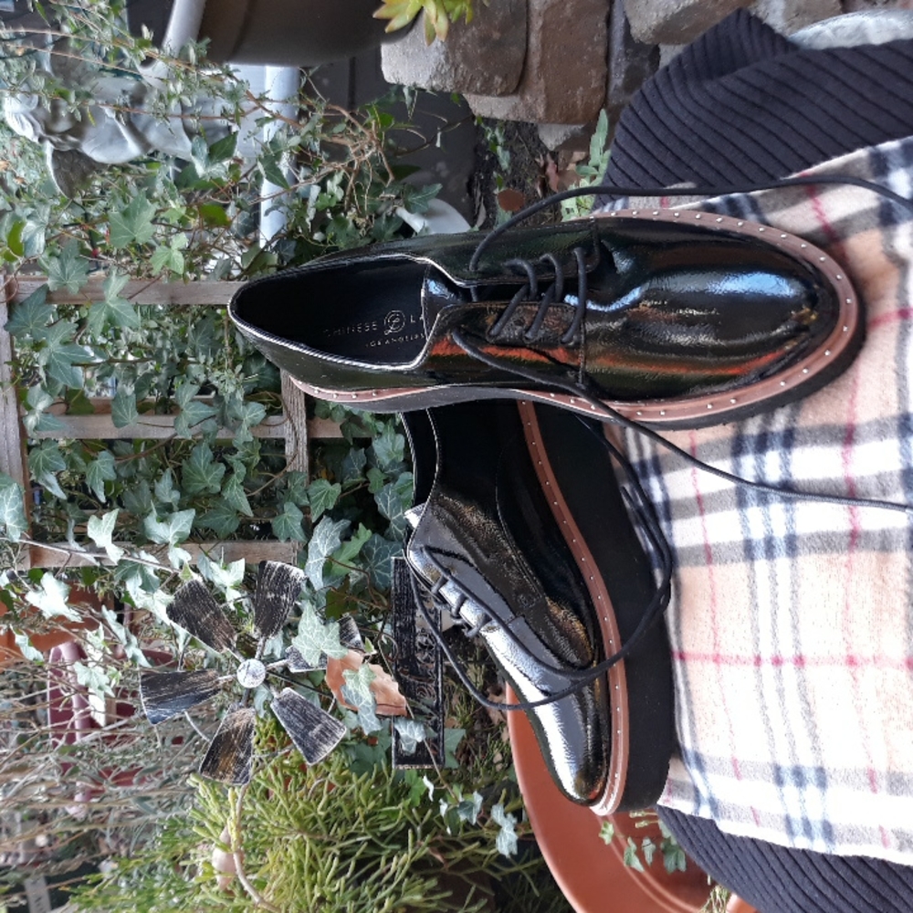 Chinese Laundry Black Shiny platform shoes 🌞🌞EXCELLENT condition!🌞🌞
